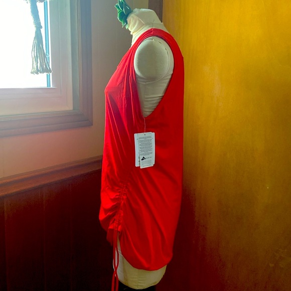 Athleta Scrunchie Rashguard size L red - Picture 2 of 8